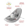 image:imageSkip Hop Baby Ergonomic Activity Floor Seat for Upright Sitting Lightweight and TravelFriendly Silver Lining Cloud Grey Age 0Activity Floor Seat