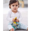 image:imageSkip Hop Bandana Buddies Baby Activity and Teething Toy with MultiSensory Rattle and Textures FoxElephant Chime  Teether