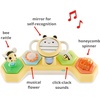image:imageSkip Hop Seascape Musical Activity Ball Drop 2Stage Cause amp Effect Developmental Toy with Lights Songs and Sounds Age 6mFarmstand See  Bee Steering Wheel
