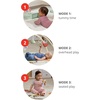 image:imageSkip Hop Tummy Time Mat 3in1 Activity Baby Play Gym Age 02y Farmstand Grow amp Play GreenGeometric Wonders Play Gym