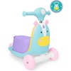 image:imageSkip Hop 3in1 Baby Activity Push Walker amp Ride On Scooter Toy DogUnicorn