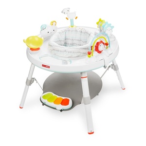 image:imageSkip Hop Baby Activity Play Bouncer for Baby Ages 4m Silver Lining Cloud FoldableSilver Lining Cloud Activity Center