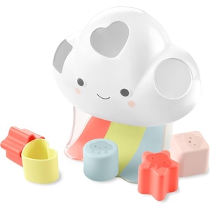 image:imageSkip Hop Baby Sensory Toy Pull amp Play Silver Lining Cloud Age 6mShape Sorter