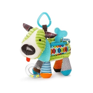 image:imageSkip Hop Bandana Buddies Baby Activity and Teething Toy with MultiSensory Rattle and Textures FoxPuppy