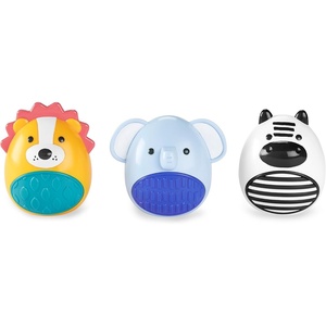 image:imageSkip Hop Egg Shaker Trio Baby Toy Explore amp More 3 CountJungle Beats
