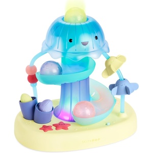 image:imageSkip Hop Seascape Musical Activity Ball Drop 2Stage Cause amp Effect Developmental Toy with Lights Songs and Sounds Age 6mSeascape Ball Drop