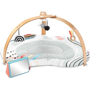 image:imageSkip Hop Tummy Time Mat 3in1 Activity Baby Play Gym Age 02y Farmstand Grow amp Play GreenDiscoverosity Gym