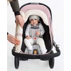 image:imageSkip Hop All Seasons Baby Car Seat Cover 4 in 1 Universal Fit with UPF40 Sunshade and Water Resistant Fabric OatPink Heather