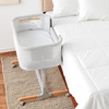 image:imageSkip Hop Baby Bassinet Cozy Up 2in1 Bedside Sleeper amp Bassinet GreyBassinet
