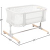 image:imageSkip Hop Baby Bassinet Cozy Up 2in1 Bedside Sleeper amp Bassinet GreyBassinet