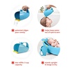 image:imageSkip Hop Baby Bath Rinse Cup MOBY TearFree Waterfall Rinser Blue Age 0Moby Rinser Blue