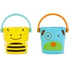 image:imageSkip Hop Baby Bath Toy Filled Bucket Bath Toy amp Bucket Gift Set GreyBath Bucket  Toys Gift Set