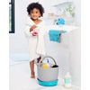 image:imageSkip Hop Baby Bath Toy Filled Bucket Bath Toy amp Bucket Gift Set GreyMoby