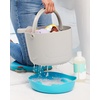 image:imageSkip Hop Baby Bath Toy Filled Bucket Bath Toy amp Bucket Gift Set GreyMoby