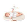 image:imageSkip Hop Baby Changing Pad Nursery Style WipeClean Contoured with Cushioned Foam NonSkid Base Builtin Safety Belt amp TuckAway Toy Bar Grey18 Oat