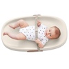 image:imageSkip Hop Baby Changing Pad Nursery Style WipeClean Contoured with Cushioned Foam NonSkid Base Builtin Safety Belt amp TuckAway Toy Bar Grey18 Oat