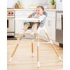 image:imageSkip Hop Baby High Chair 4in1 Convertible High Chair EON OatGreyWhite