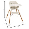 image:imageSkip Hop Baby High Chair 4in1 Convertible High Chair EON OatOat