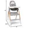 image:imageSkip Hop Baby High Chair 4in1 Convertible High Chair EON OatSittoStep