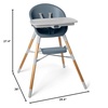 image:imageSkip Hop Baby High Chair 4in1 Convertible High Chair EON OatSlate Blue