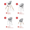 image:imageSkip Hop Baby High Chair 4in1 Convertible High Chair EON OatSlate Blue