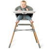 image:imageSkip Hop Baby High Chair 4in1 Convertible High Chair EON OatThyme