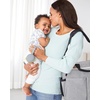 image:imageSkip Hop Baby Silicone Pacifier Holder Case with EasyAccess Opening and Strap Fits 2 Pacifiers OatGrey