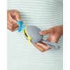 image:imageSkip Hop Baby Silicone Pacifier Holder Case with EasyAccess Opening and Strap Fits 2 Pacifiers OatGrey