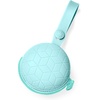 image:imageSkip Hop Baby Silicone Pacifier Holder Case with EasyAccess Opening and Strap Fits 2 Pacifiers OatLight Teal