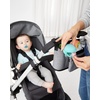 image:imageSkip Hop Baby Silicone Pacifier Holder Case with EasyAccess Opening and Strap Fits 2 Pacifiers OatLight Teal