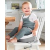 image:imageSkip Hop Booster Seat for Dining Table Sleek Seat Booster GreyWhite