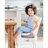image:imageSkip Hop Booster Seat for Dining Table Sleek Seat Booster GreyWhite