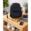 image:imageSkip Hop Diaper Bag Backpack Flex MultiFunction Baby Travel Bag with Changing Pad amp Stroller Attachment Blue