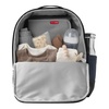 image:imageSkip Hop Diaper Bag Backpack Flex MultiFunction Baby Travel Bag with Changing Pad amp Stroller Attachment Blue