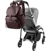 image:imageSkip Hop Diaper Bag Backpack Forma MultiFunction Baby Travel Bag with Changing Pad amp Stroller Attachment GreyChocolate