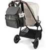 image:imageSkip Hop Diaper Bag Backpack Forma MultiFunction Baby Travel Bag with Changing Pad amp Stroller Attachment GreyForma Next Black
