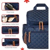 image:imageSkip Hop Diaper Bag Backpack Forma MultiFunction Baby Travel Bag with Changing Pad amp Stroller Attachment GreyNavy