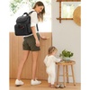 image:imageSkip Hop Diaper Bag Backpack Forma MultiFunction Baby Travel Bag with Changing Pad amp Stroller Attachment Jet BlackBlack