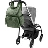image:imageSkip Hop Diaper Bag Backpack Forma MultiFunction Baby Travel Bag with Changing Pad amp Stroller Attachment Jet BlackSage