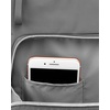 image:imageSkip Hop Diaper Bag Backpack Mainframe Large Capacity Wide Open Structure with Changing Pad amp Stroller Attachement Black with Gold TrimCharcoal