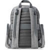 image:imageSkip Hop Diaper Bag Backpack Mainframe Large Capacity Wide Open Structure with Changing Pad amp Stroller Attachement Black with Gold TrimHeather Grey