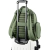 image:imageSkip Hop Diaper Bag Backpack Mainframe Large Capacity Wide Open Structure with Changing Pad amp Stroller Attachement Black with Gold TrimSage