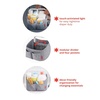 image:imageSkip Hop Diaper Caddy Organizer with Touch Sensor Night Light Nursery Style OatLightUp Diaper Caddy Oat