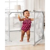 image:imageSkip Hop Expandable Baby Gate Playview Enclosure Silver Lining Cloud