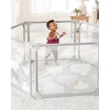 image:imageSkip Hop Expandable Baby Gate Playview Enclosure Silver Lining Cloud