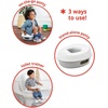 image:imageSkip Hop Go Time MultiStage 3 in 1 Potty Seat WhiteGrey117W x 59D x 137H