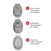 image:imageSkip Hop Infant Bath Tub 3Stage Grow With Baby Smart Sling MOBY Bathtub White Age 0Moby Grey Tub