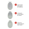 image:imageSkip Hop Infant Bath Tub 3Stage Grow With Baby Smart Sling MOBY Bathtub White Age 0Moby Sage Tub