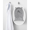 image:imageSkip Hop Infant Bath Tub 3Stage Grow With Baby Smart Sling MOBY Bathtub White Age 0Moby White Tub