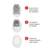 image:imageSkip Hop Infant Bath Tub 3Stage Grow With Baby Smart Sling MOBY Bathtub White Age 0Moby White Tub